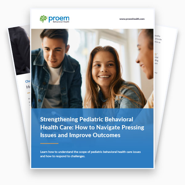 Download eBook: Pediatric Behavioral Health Care | Proem